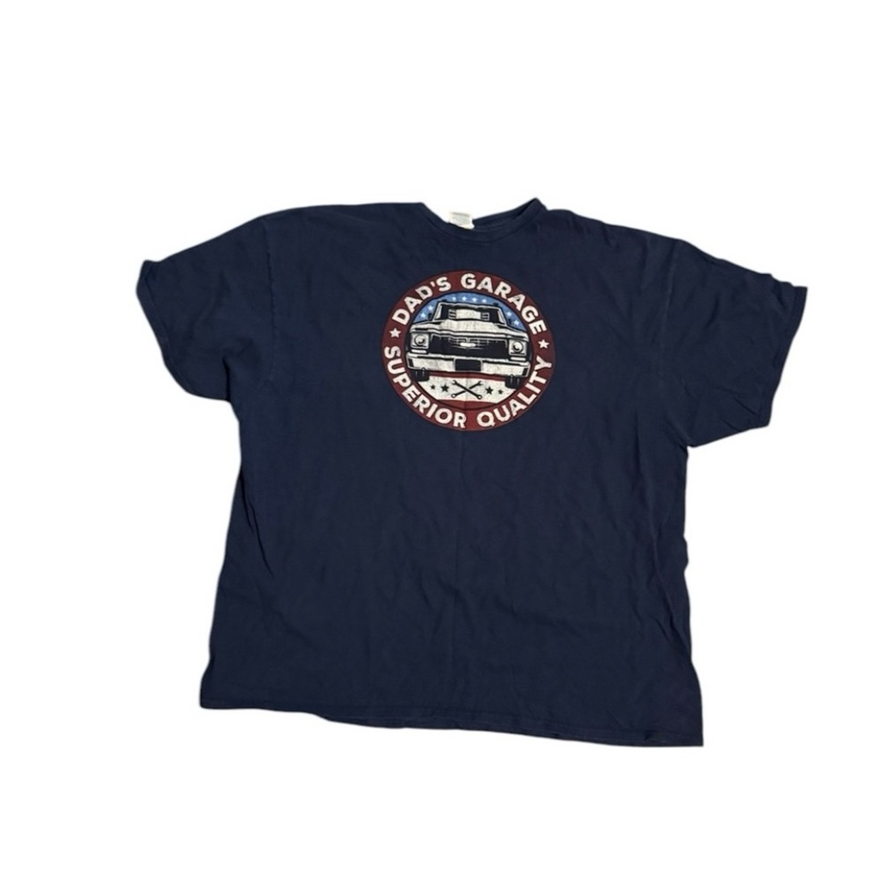 ☀️ Men’s Navy Blue Graphic T-Shirt